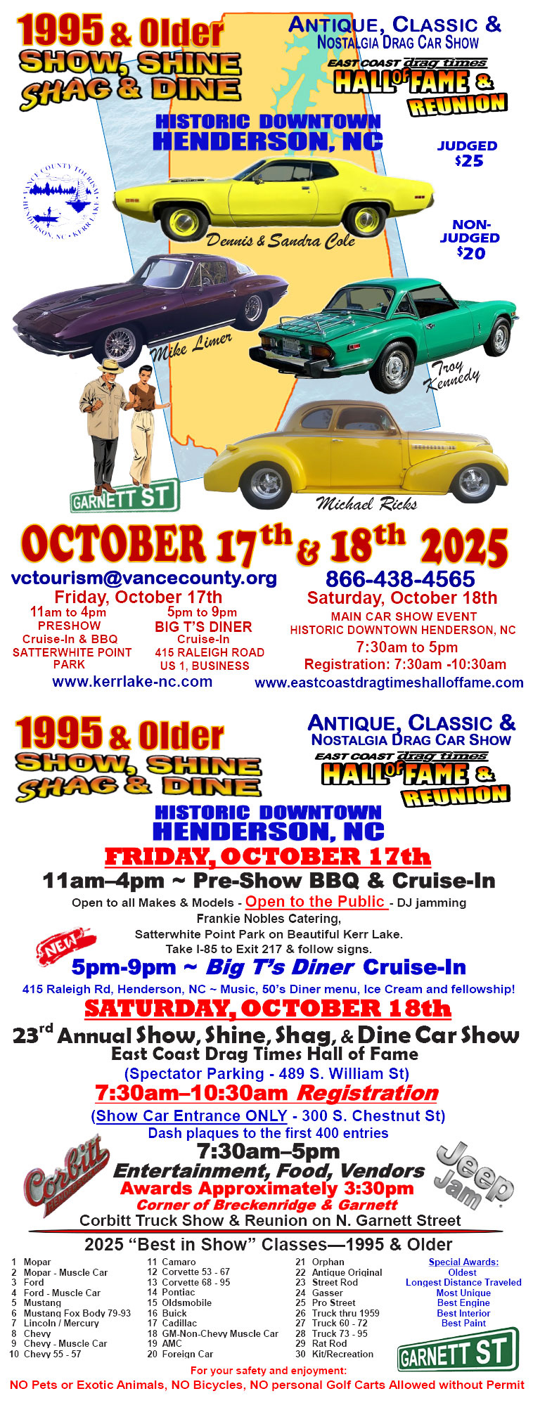 Car Show Flyer Front Side 2022